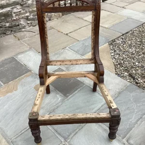 Vintage wooden chair frame - Image 3