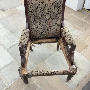 Vintage wooden chair frame