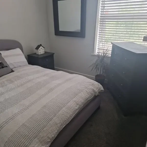 Upcycled bedroom furniture