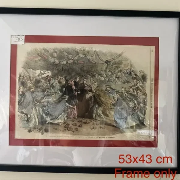 Photo painting frame