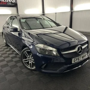 2017 Mercedes-Benz A-Class A180d AMG Line 5-door hatchback diesel manual - Image 2