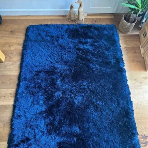 NEXT Deep Blue Shag Rug - Image 3