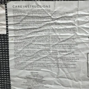 NEXT Deep Blue Shag Rug - Image 7