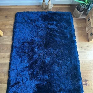 NEXT Deep Blue Shag Rug