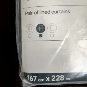 Curtains- fully lined, blackout - Image 4