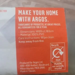 Heavy duty vinyl carpet protector