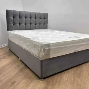 Divan Double Bed with Mattress and Drawers