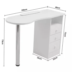 Nail station/desk/vanity table