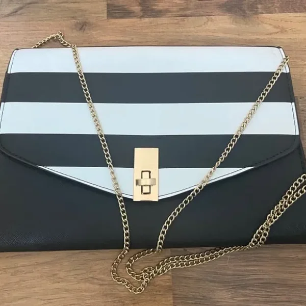 Black and white bag from New Look