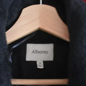 Albaray Women's Double Breasted Black Tailored Coat Size 8 - Image 8