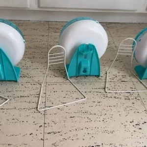 Silent wheel - hamster or mouse wheel with metal stand - Image 2