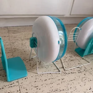 Silent wheel - hamster or mouse wheel with metal stand - Image 3