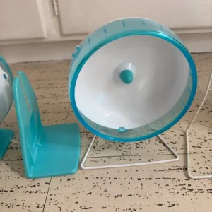 Silent wheel - hamster or mouse wheel with metal stand - Image 4