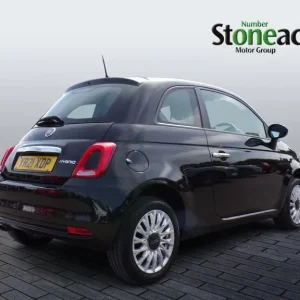 2021 Fiat 500 Lounge 1.0 Mild Hybrid Hatchback - Image 3