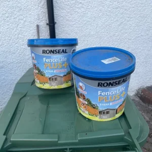 Ronseal fence paint
