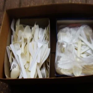 Plastic Knives Forks and Spoons - Image 2