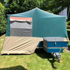 Raclet Solena 2 birth folding camping trailer tent 2004