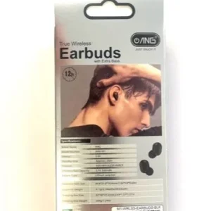 ANG True Wireless Bluetooth Earbuds with Extra Bass - Image 2