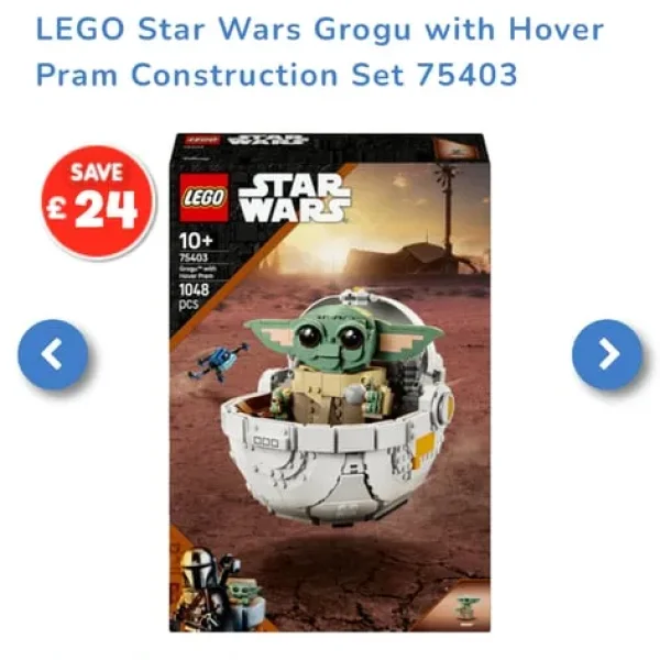 Yoda Lego set