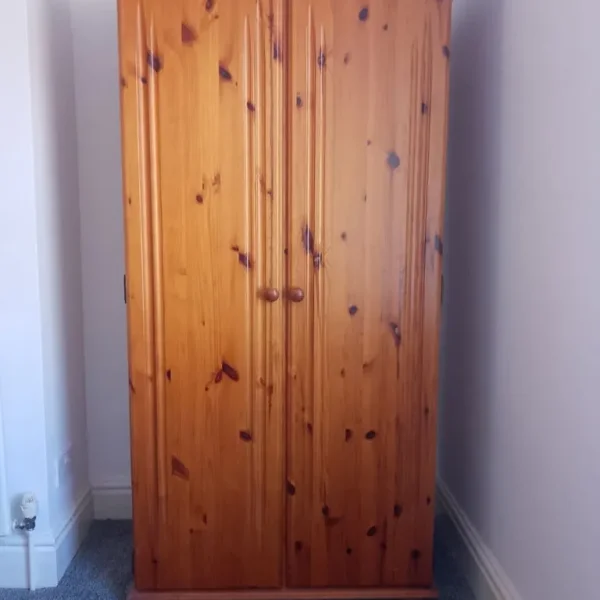 Pine wardrobe