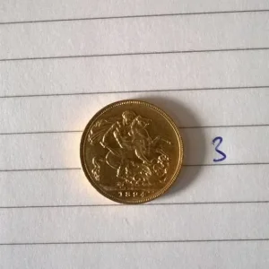 Queen Victoria Gold Sovereign Coins - Image 5