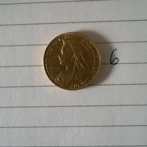 Queen Victoria Gold Sovereign Coins - Image 7