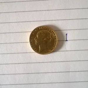 Queen Victoria Gold Sovereign Coins