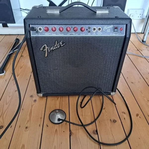 Fender Champ 12 (Red Knob) Tube Guitar Combo with 12" Speaker