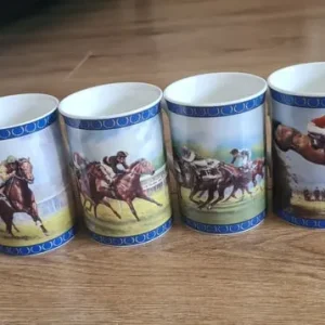 Full Set of Danburry Mint Racing Legends Mugs by Graham Isom - Image 3