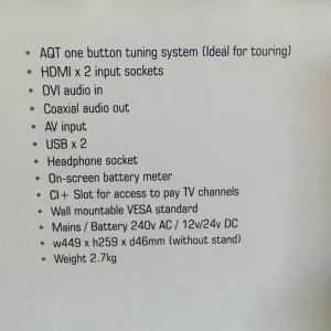 Avtex L199 DRS TV/DVD player - Image 5