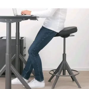 Black IKEA Trollberget Active Sit / Stand Office Chair - Image 3