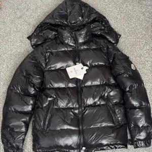 Moncler Maya black puffer jacket
