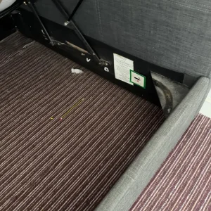 Small Double Ottoman Lift Up Bed & Mattress - Image 2