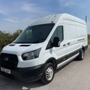 2022 Ford Transit L4H3 Twin Wheel Jumbo 3.5T Diesel Panel Van - Image 2
