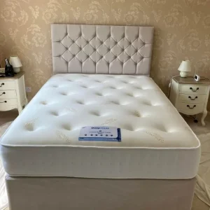 King size divan bed with mattress