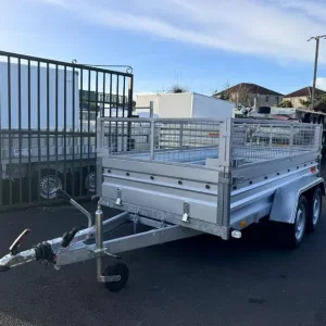 10ft x 5ft Twin Axle Trailer with 40cm Mesh, 130 Towing Capacity - Image 6