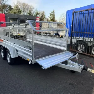 10ft x 5ft Twin Axle Trailer with 40cm Mesh, 130 Towing Capacity - Image 7