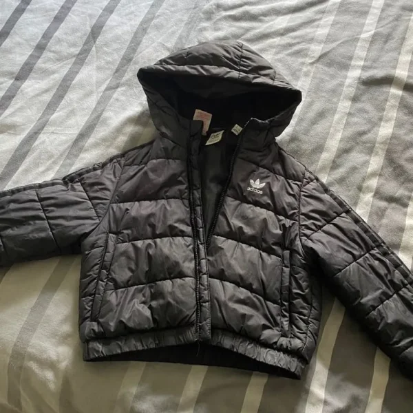 Girls adidas crop coat size 7/8
