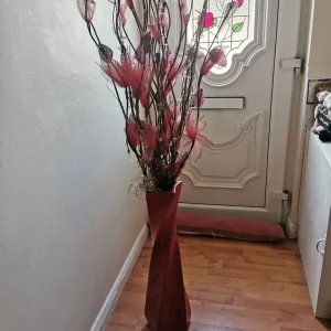 Vase and flowers