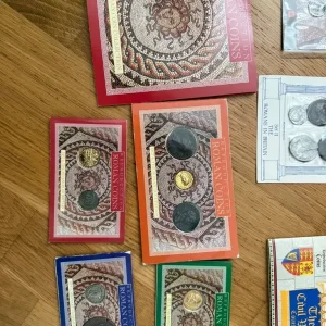 Reproduction coins - Roman Medieval Viking sets - Image 2