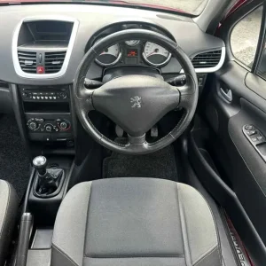 2011 Peugeot 207 1.4 Envy 3dr – Red, Low Mileage, 2 Owners, Full History - Image 7