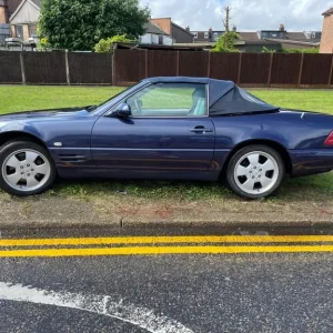 2000 Mercedes-Benz SL 3.2 Convertible Metallic Blue - Image 3