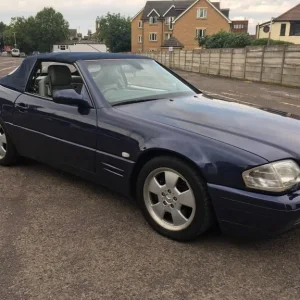 2000 Mercedes-Benz SL 3.2 Convertible Metallic Blue - Image 4