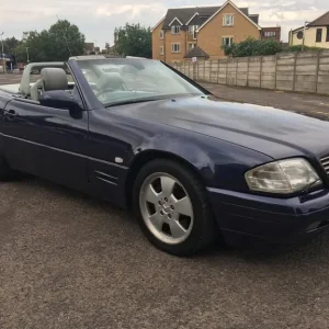 2000 Mercedes-Benz SL 3.2 Convertible Metallic Blue - Image 6
