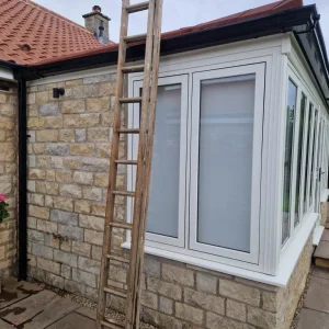 Wooden ladders, each section 3m