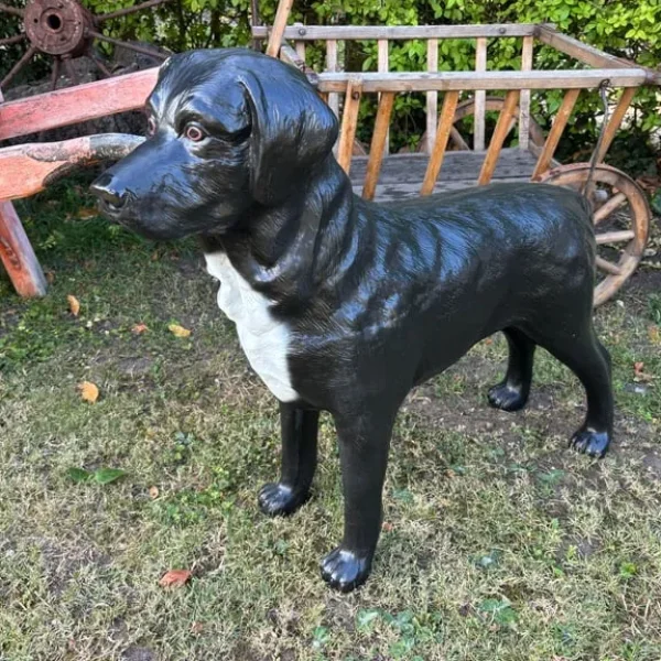Resin Labrador Dog Garden Ornament