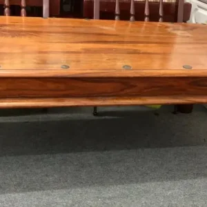 Solid Wood Coffee Table / L110cm x D61cm - Image 3