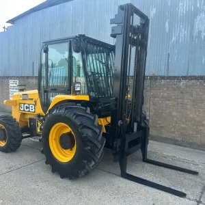 2007 JCB 926 4x4 rough terrain forklift, full cab, 1 owner
