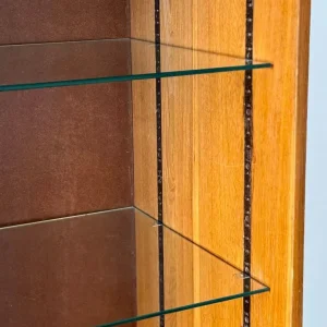 Vintage Glass Display Cabinet Tall - Image 7