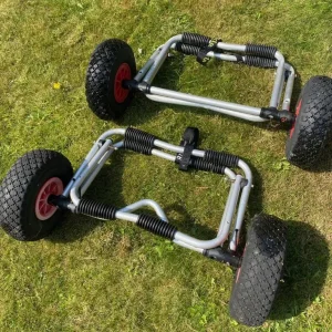 Set of two kayak trolleys - Image 6